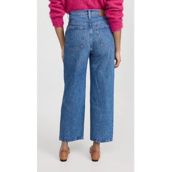 Madewell The Perfect Vintage Wide Leg Jean Magic Pocket Size 24 New with… - Picture 4 of 11